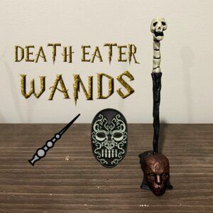 Death Eater Skull Wand – “The Skull of Night: A Death Eater’s Weapon”